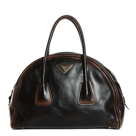 vintage prada bowling bag